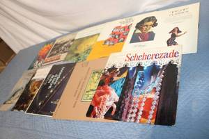 lot 189 image: Collection of 12 Classical LP Records Featuring Iconic Composers