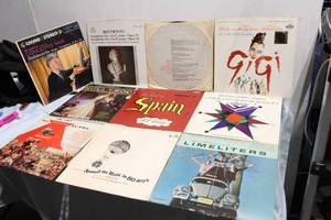 lot 191 image: Collection of 12 Vintage Vinyl Records