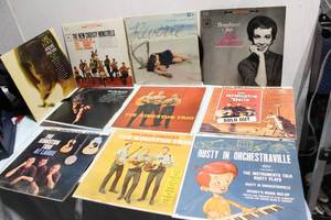 lot 192 image: Collection of 10 Vintage Vinyl Records Featuring The Kingston Trio and More