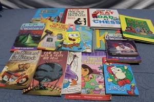 lot 217 image: Collection of 15 Assorted Childrens and Educational Books