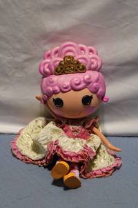 lot 237 image: Lalaloopsy Doll with Pink Hair and Fancy Dress