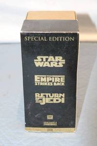 lot 418 image: Star Wars Trilogy Special Edition VHS Box Set - 3 Movies