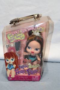 lot 448 image: Bratz Babyz Hair Flair Doll Roxxi with Accessories