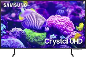 lot E-113 image: SAMSUNG 65-Inch Class Crystal UHD 4K DU7200 Series HDR Smart TV
