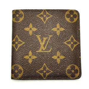 lot 43B image: Louis Vuitton Monogram Porte-Bie 6 Cartes Credit Bifold Wallet Pre-Owned Retail $550