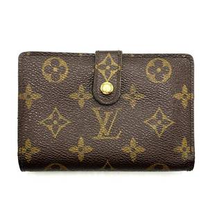 lot 19K image: Louis Vuitton Monogram Portefeuille Viennois Clasp Wallet w Box Pre-Owned Retail $650