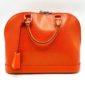 lot 19F image: Louis Vuitton Orange Epi Alma PM Pre-Owned Retail $2,000