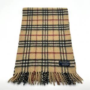 lot 43F image: Burberry Lambswool Scarf Retail $500