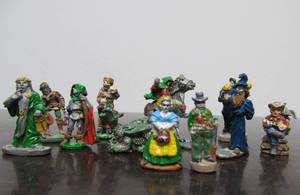 lot 22 image: Lot of Vintage Ral Partha Hand Painted Cast MetalLead Figures