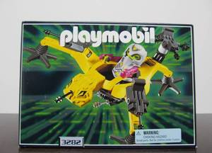 lot 33 image: Hard to Find Brand New Sealed in Box PLAYMOBIL No. 3282 - Alien Spider Cruiser
