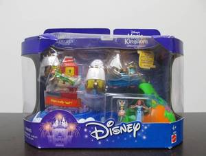 lot 37 image: Brand New Mattel DISNEY Magic Kingdom Peter Pans Flight Playset