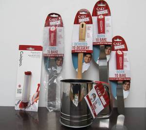 lot 40 image: Lot of Brand New CAKE BOSS Kitchen Baking & Decorating Tools & Accessories