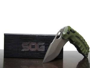 lot 47 image: SOG Kiku XR Folding Knife wBox