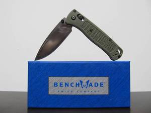 lot 50 image: Quality BENCHMADE Folding Knife wBox #1
