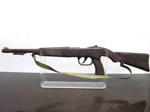 lot 70 image: Very Cool Large Vintage Paratrooper Carbine Toy Rifle