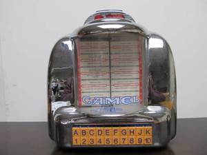 lot 81 image: Working CAMEL JOES Tabletop Jukebox 