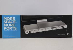lot 196 image: Brand New SPACE BAR Monitor Stand & 6-Port USB Hub