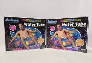 lot 197 image: 2 Brand New PoolCandy Illuminated Water Tubes