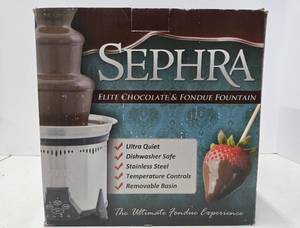 lot 200 image: Brand New SEPHRA Elite Chocolate & Fondue Fountain