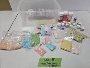 lot 223 image: Large Group of Confectionary & Baking Decorations Sugar & Non-Toxic Glitter etc