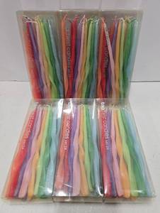 lot 260 image: 6 Boxes of Brand New Colorful TAG Twist Candles
