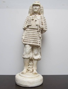 lot 130 image: Large Vintage Japanese Samurai Warrior Sculpture