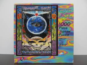lot 150 image: Large Complete GRATEFUL DEAD Puzzle - 1000 pieces - Eye of The World
