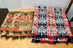 lot 293 image: 2 Excellent Condition Fok Art Style Quilts