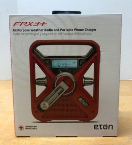 lot 194 image: Brand New Eton FRX3 All-Purpose Weather Radio & Portable Phone Charger