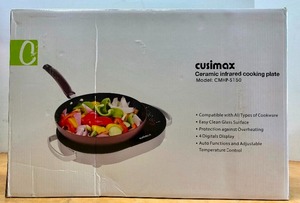 lot 318 image: Brand New CUISIMAX Ceramic Infrared Cooking Plate