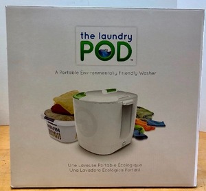 lot 319 image: Brand New LAUNDRY POD Environmentally Friendly Portable Clothes Washing System