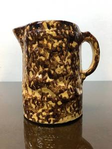 lot 300 image: Antique Stoneware Pitcher