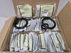 lot 349 image: Brand New Case Pottery Barn Bronze Rings - 36 total