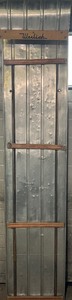 lot 26 image: Vintage Werlich Metal Toboggan Six Foot