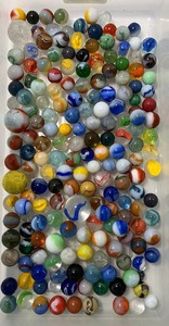 lot 39 image: One Hundred Fifty (150) Vintage Marbles (LOT1)