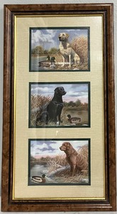 lot 47 image: Duck Hunting Themed Print by Andrew Chapman