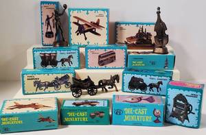 lot 127 image: LOT of Twelve Die-Cast Miniature Pencil Sharpeners