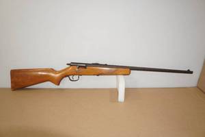 lot 1O image: J Stevens Arms Springfield Model 15 .22 SLLR Bolt-Action Single Shot Rifle
