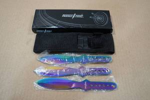 lot 60 image: Perfect Point Throwing Knife Set