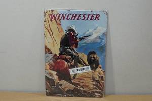 lot 85 image: Novelty Metal Sign -Winchester