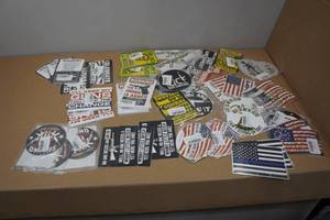 lot 134 image: Assorted Pro Gun2A Stickers