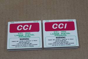 lot 143 image: 200 CCI 300 Large Pistol Primers