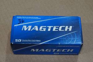 lot 147 image: 36 Magtech 9mm Luger 124 Gr FMC Ammo
