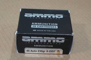 lot 154 image: 20 Ammo Inc .45 Auto 230 Gr XDEF Ammo