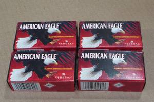 lot 169 image: 200 American Eagle .22 LR 40 Gr Solid Ammo