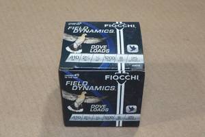 lot 242 image: 25 Fiocchi Field Dynamics .410 Bore 2-12 8 Shot Shotshells