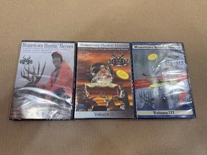 lot 144A image: Hometown Huntin Heroes Volume 1-3 DVDs