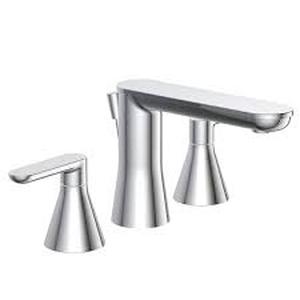Glacier Bay Chianti 8 in. Widespread 2-Handle Bathroom Faucet in Chrome  Customer Returns See Pictures