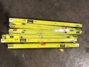 Lot of RYOBI EZClean Power Cleaner 42 in. Extension Pole Customer Returns See Pictures