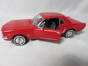 lot 6 image: 1967 67 Mustang 124 Scale  (NO BOX...
